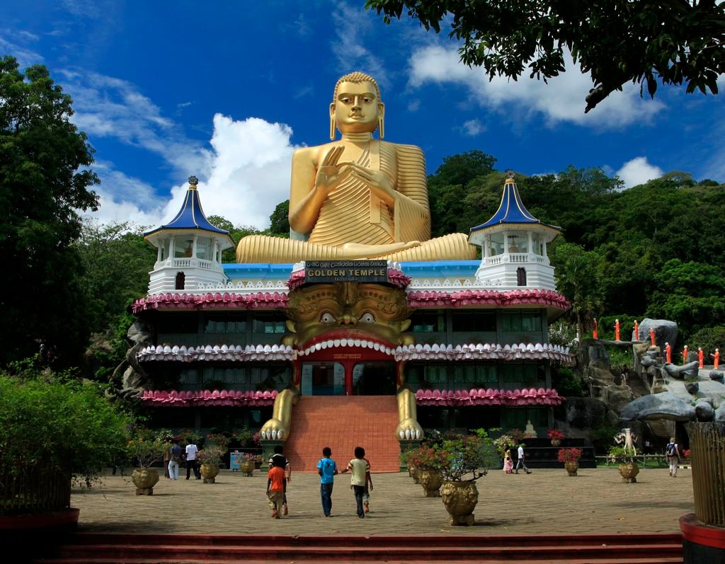 The Dambulla Rock Temple